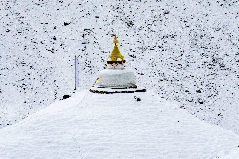 on the way from Dingboche to Pheriche