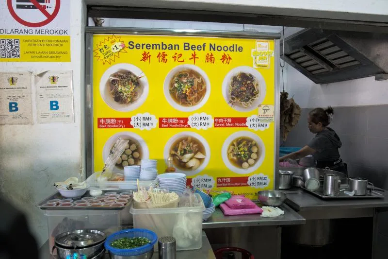 Seremban food, what to eat in Seremban