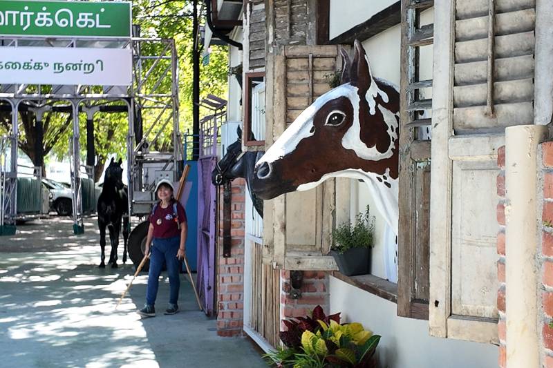 near the entrance - Ippoh stradles market