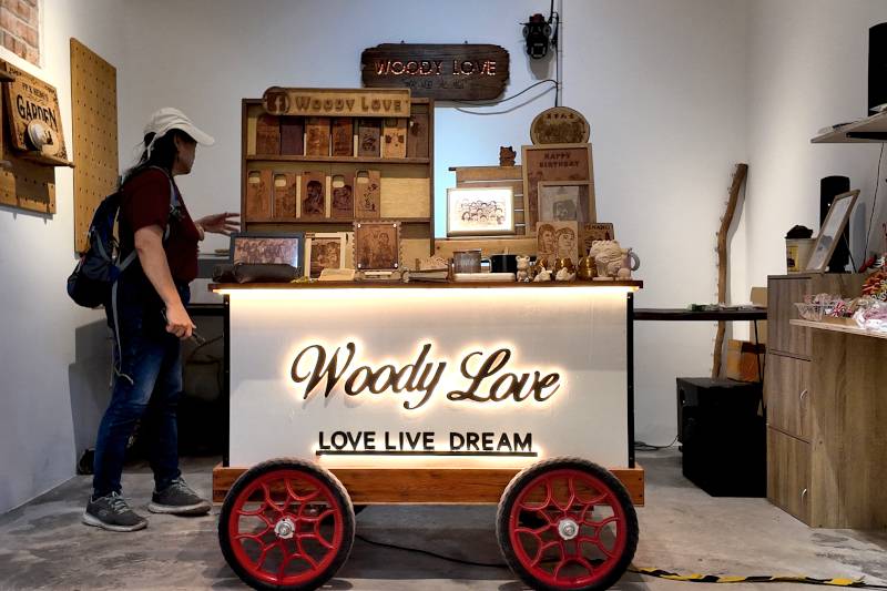 woody lane at Ipoh Stables Market