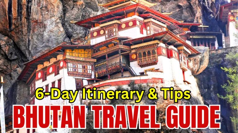 Tiger’s Nest Monastery in Bhutan, one of the highlights of a six-day Bhutan itinerary