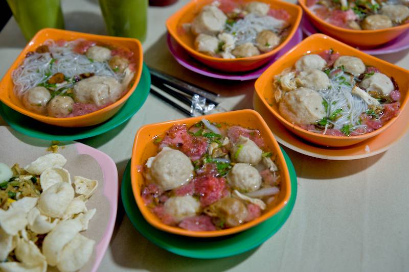 bakso, Lake Toba Berastagi Medan Itinerary