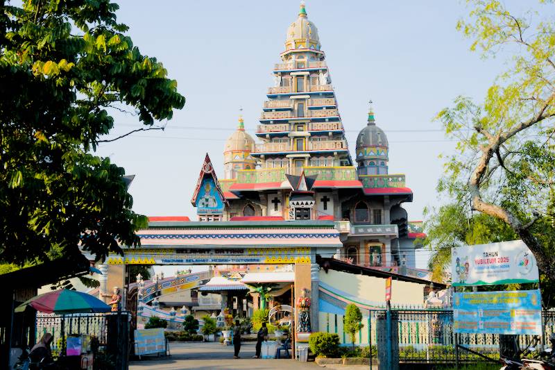 Graha Maria Annai Velangkanni, Lake Toba Berastagi Medan Itinerary