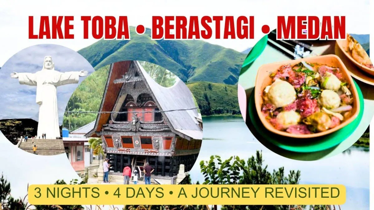 Exploring Lake Toba, Berastagi & Medan: 3-Night, 4-Day Journey