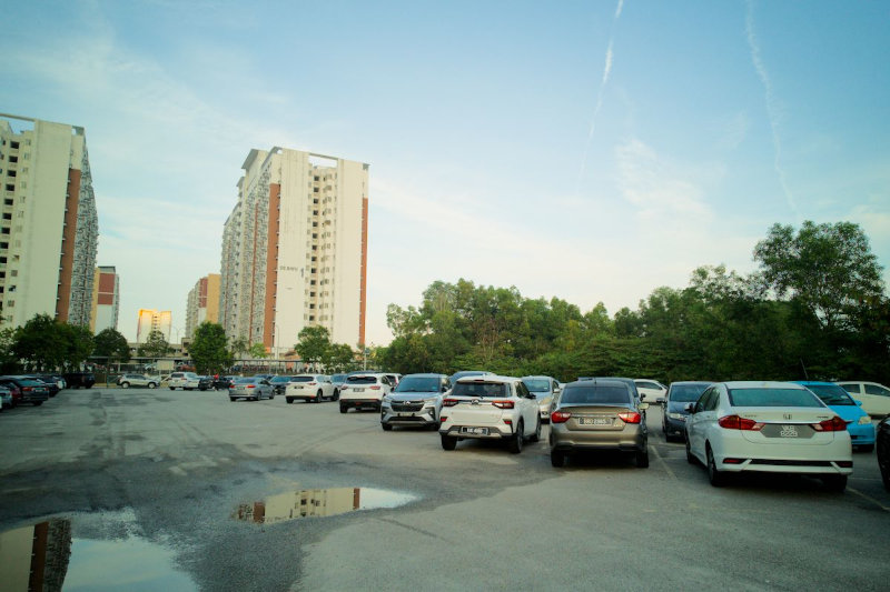Entrance C parking Shah Alam Community Forest