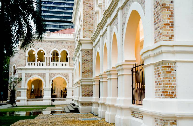 courtyard of Sultan Abdul Samad Building