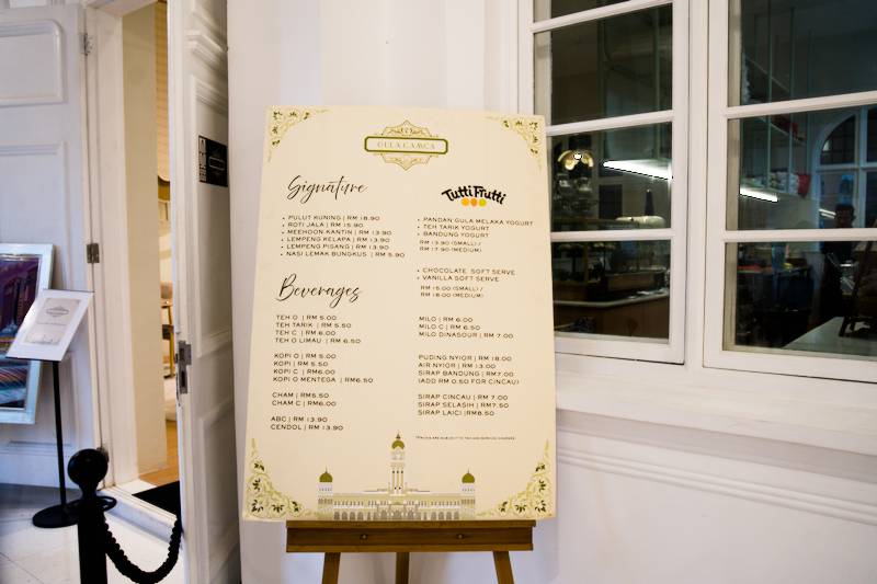 Gula Camca Cafe, Sultan Abdul Samad Building