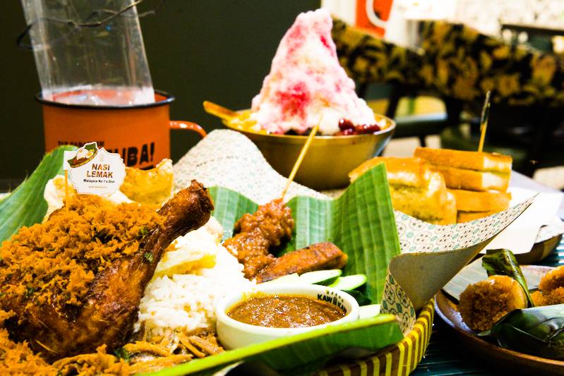 food at Kaw Kaw Malaya