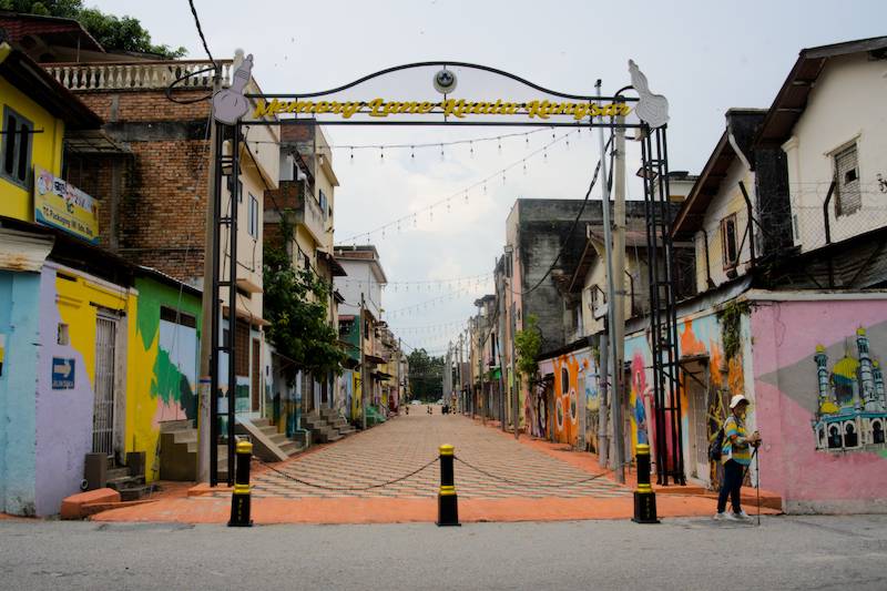 The mural street is just a minute’s walk from the Clock Tower.. Things to Do in Kuala Kangsar Malaysia