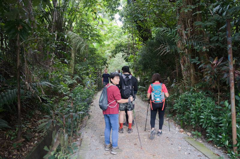 Main entrance to Gasing Hill, where the hike to Kem T-Rock begins in Petaling Jaya