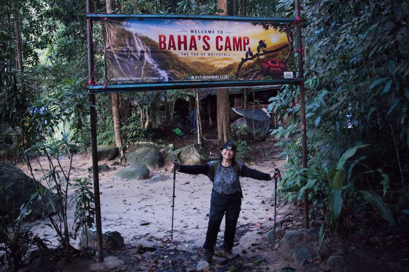 Baha's Camp at Gunung Stong