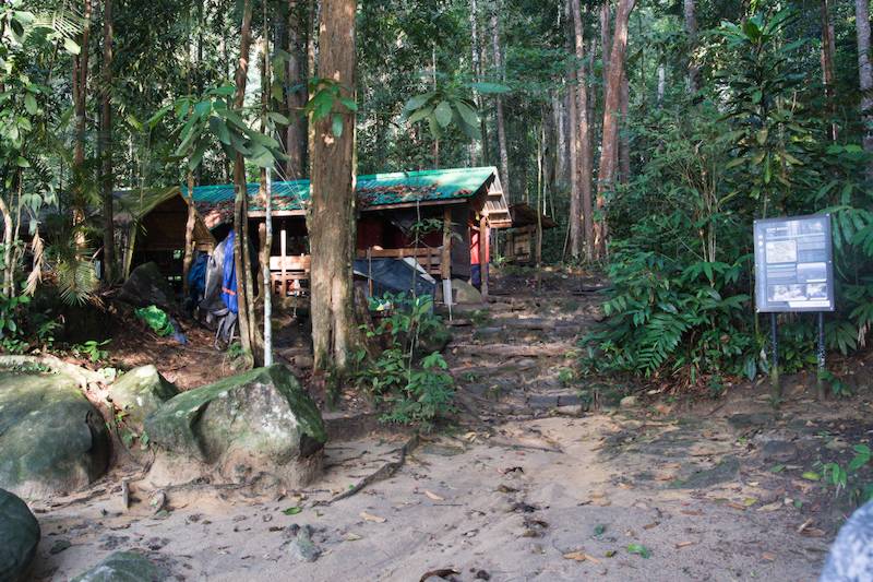 Baha's Camp at Gunung Stong