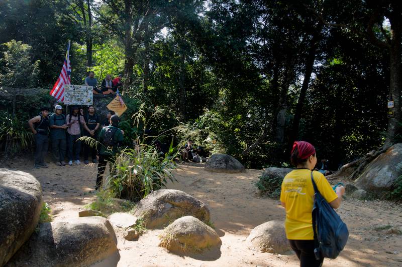 The final viewpoint of Gunung Datuk