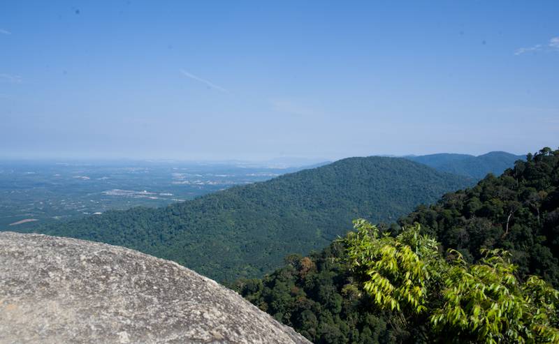 Beautiful view taking from the top of Gunung Datuk