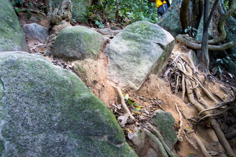 Gunung Datuk rocky trail