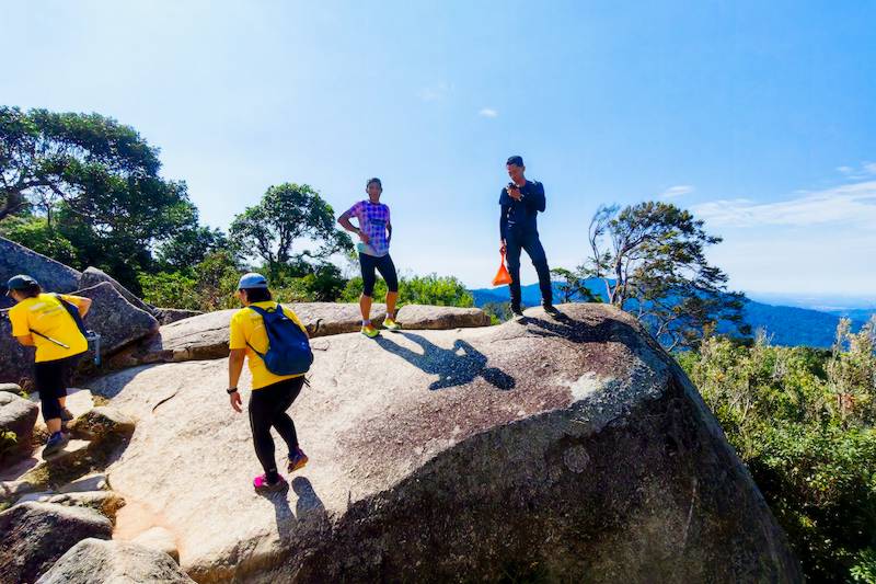 Scenery at the peak of Gunung Datuk