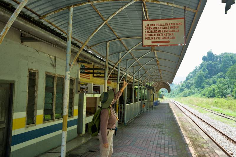 The Old Gua Musang Railway Station