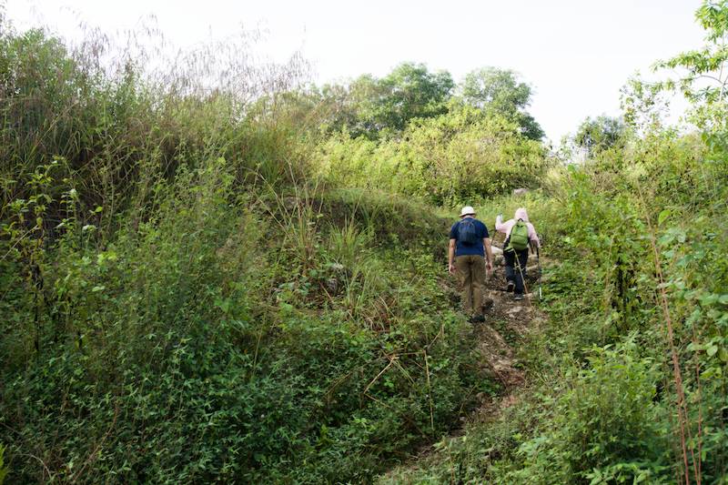 A Muddy Trail and a Steep Climb - Bukit Gua Kambing