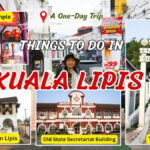 Kuala Lipis, Pahang, with historic buildings in the old town