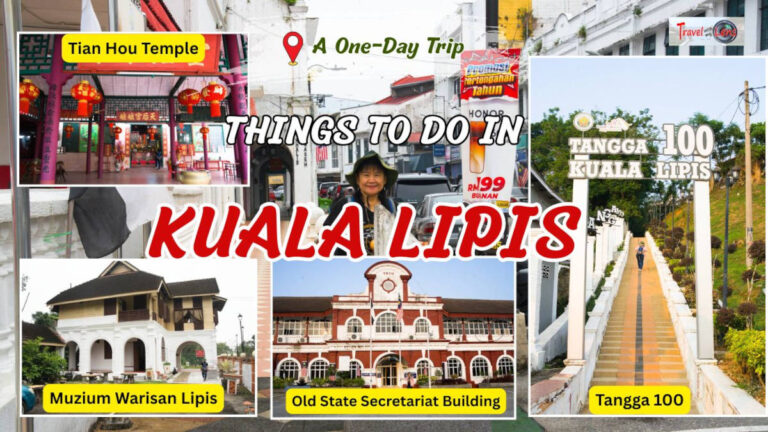 Kuala Lipis, Pahang, with historic buildings in the old town